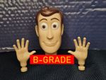 B-Grade Toy Story Woody Head and Hands Prop Replica Screen Accurate Mode