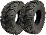 24x9.00-11 Quad ATV Tyres 6ply Wanda P3128 Tubeless Speed & Load 45J (Set of 2)