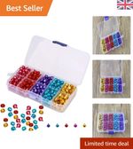Vibrant 300 Pcs Jingle Bells with Box – Perfect for Christmas & Jewelry Making