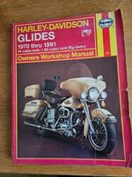 Haynes manual Harley Big Twin Glides 1970-1991 Shovelhead Evo