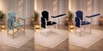 Muslim Prayer Chair Salah Islamic Sujud Seat Foldable Metal Mosque Masjid New