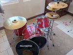 Olympic Premier, Drum Kit with Cymbals, No Snare Drum