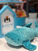 New Jellycat Gobfrey Whale Shark 40cm Plush Toy - Gift Ready with Tag & Dust Bag