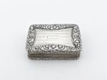 Antique George III Sterling Silver Vinaigrette 1826