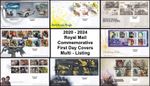 2020-2024 GB Royal Mail Commemorative FDC First Day Covers - Multi Listing