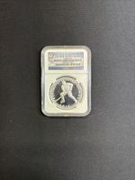 1oz .999 Silver Olympic Winter Games Hockey Ultra Cameo Proof