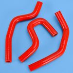 Fit For Honda CR80R CR80RB Expert 1996-02 Silicone Radiator Coolant Hose Kit A9