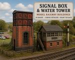 Signal box & Water Tower.. Model Railway Scenery N-Gauge