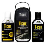 T Cut 365 Paintwork Kit Car Polish Wax Colour Restorer Scratch Remover - BLACK