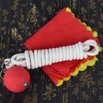 Rubber Meteor Hammer Weight Throw Exercise Ball Rope Dart Soft Martial Arts Tool