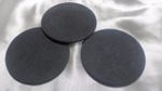 pack of 10 - 2" (56mm) POLISHED WELSH SLATE DISCS use as magnets keyrings medals