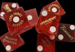 20 X RANDOM CASINO DICE / CRAPS MIXED SHADES - SHOP CLEARANCE LAS VEGAS, RENO