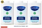 3 x Cuticura Mildly Medicated Talcum Powder 250g – Antibacterial Body Powder