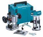 Makita 18v LXT Brushless Palm Router & Plunge Base in Case DRT50ZJ