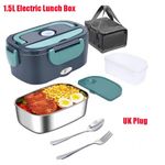 60W Electric Lunch Box Food Warmer Portable Food Heater Leak Proof For Car Home