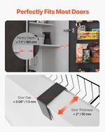 Over The Door Pantry Organizer, 6-Tier Pantry Organization And Storage, Heavy-Du