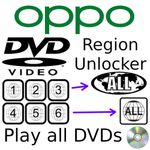 Unlock DVD Region Free on Oppo Bluray Player Play Multiregion 0 1 2 3 4 5 6 DVDs