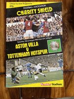 Aston Villa v Tottenham Hotspur Charity Shield 1981 Programme 22/8/81