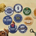 Rangers Football Beer Mat Coasters - The Perfect Gift Or Present (8-pack)