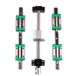 2PCS HGR20 200mm~1500mm Linear Guide Rail +SFU1605 BallScrew BK/BF12 Set CNC UK