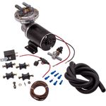 Electric Vacuum Pump Kit for Brake Booster 12 Volt 18" - 22" w/Vacuum Hose