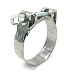 Motorcycle Exhaust Clamp 51mm 52mm 53mm 54mm 55mm W2 430 Stainless Steel Car Van