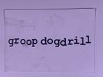 Groop Dogdrill Postcard Damien Fowkes Original Half Nelson Album April 1998