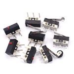 Ultra Mini Microswitch 1A 125V AC Limit Switch Mouse Button or Lever 3D Printer