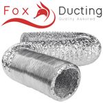 Fox Aluminium Ducting – Flexible Ventilation Hose for Grow Rooms & Fans