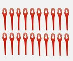 TOP Terratek Pack of 20 Nylon Strimmer Heads2 for Model TCSBUN TTCGT18,TTCGT18-3