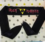 Iron Maiden vintage headband - Somehwere On Tour 86/87 - very well worn/used