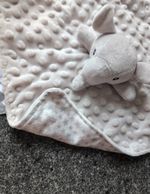 Baby Gift Set including blanket  and comforter. Soft Grey