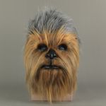 Cosplay Star Wars Chewbacca Full Head Mask Chewie Halloween Masquerade Mask Prop