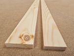Stair Spindle Spacer Fillet Strip Pine 32mm 41mm  600mm Length