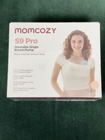 Momcozy S9 Pro Breast Wearable Pump Single in Light Pink Hands Free LED 2 Modes!