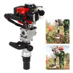 Petrol Fence Post Rammer Pile Driver Knocker Concrete Banger 2 Stroke Engine