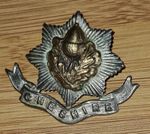The Cheshire Regiment Original British Army Military Cap  Badge