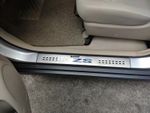 For MG ZS Accessories Auto Door Sill Scuff Plate Trim Protectors Guard 2017-2019