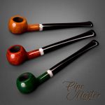 Mr. Brog HAND MADE WOODEN TOBACCO MINI SMOKING PIPE  177   " Yoko "  Briar Wood