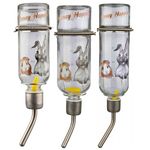 Trixie Glass Small Animal Cage Water Bottle Bite-Proof Rabbit Guinea Pig Hamster