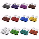 AUPROTEC Blade Fuses ATO regular 1A - 40A Standard Spade Car Fuse Van Truck