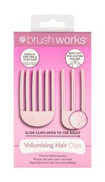 Brushworks Volumising Hair Clips - 2 Pack