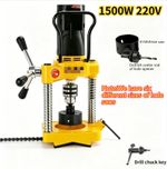 Galvanized Fire Pipe Electric Punching Machine With 6 Size Hole Saws 220V 1500W