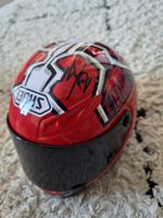Marc Marquez Signed New Shoei 1/2 Scale Replica Helmet (2) *COA*