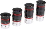 SVBONY  1.25" 68-Degree Ultra Wide Red 6/9/15/20mm Eyepiece Lens Set - UK STOCK