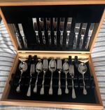 Arthur Price Grecian Stainless Steel Cutlery Set, 56 Piece / 8 Place Settings