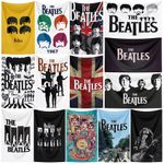 THE BEATLES ROCK BAND FLAG BANNER WALL HANGING TAPESTRY POSTER MUSIC DECOR GIFT