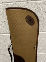 Teales Huntsman Oiled Leather and Khaki Canvas Gun Slip up to 30″ – Zip around