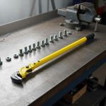 Steel Bar Wrench Adjustable Rebar Spanner Heavy Duty for Construction Workers