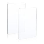 2 Packs Transparency Acrylic Cutting Pads Die Cutting Plates Clear